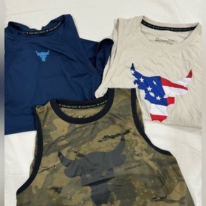 Under Armour Project Rock Workout Tanks